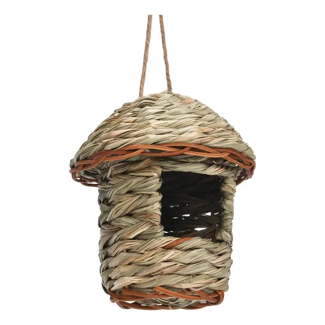 Casa Para Colibríes, Nido De Pájaros Tejido A Mano