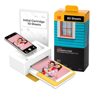 Impresora Fotográfica Instantánea Kodak Dock Plus 4pass (... Impresora Fotográfica Instantánea Kodak Dock Plus 4pass (...