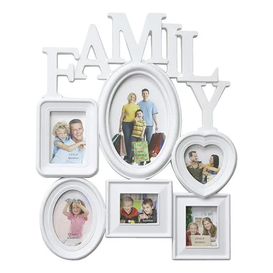 Marcos De Fotos Family Familia 6 Fotos Colgar Pared Decorar
