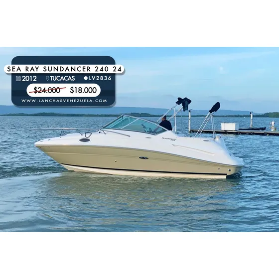Lancha Sea Ray Sundancer 240 24 Lv2836
