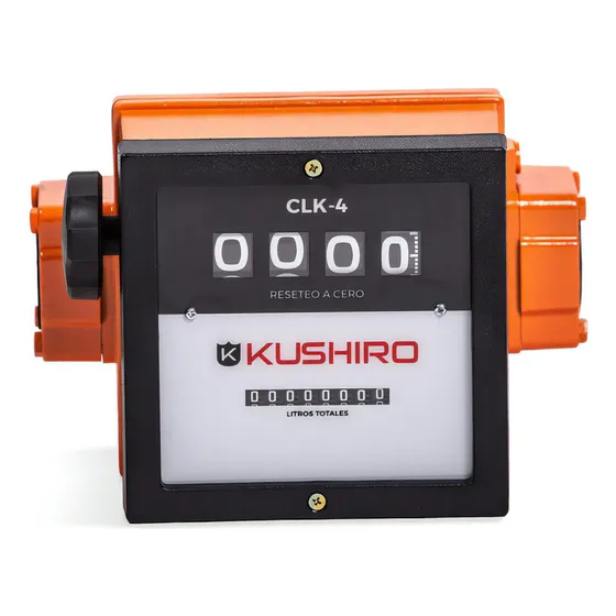 Cuenta Litros Mecanico Kushiro Gasoil Caudalimetro 4 Dígitos