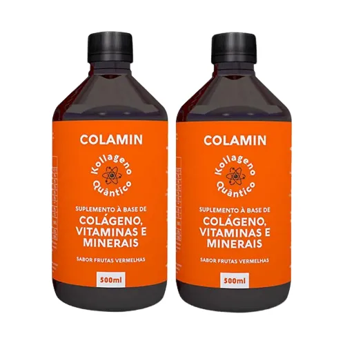 Kit 2 Colamin Colageno Vitaminas 2 X 500ml