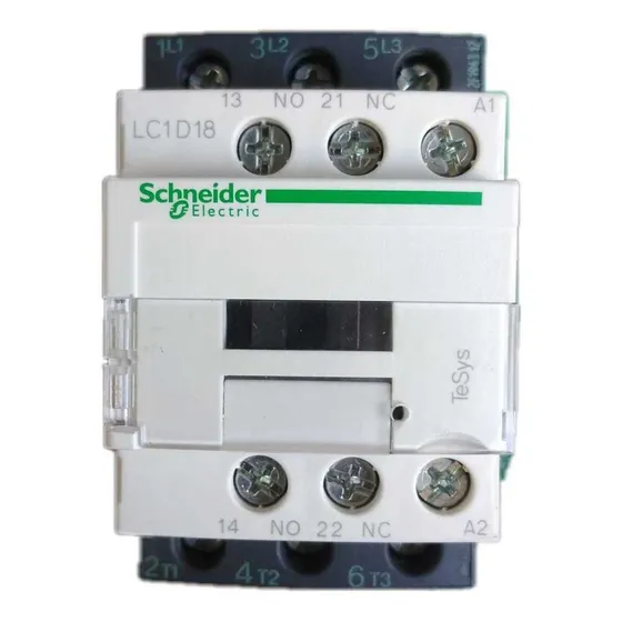 Contactor Schneider Lc1d18, Bobina 220v, 18a Poliequipos.com
