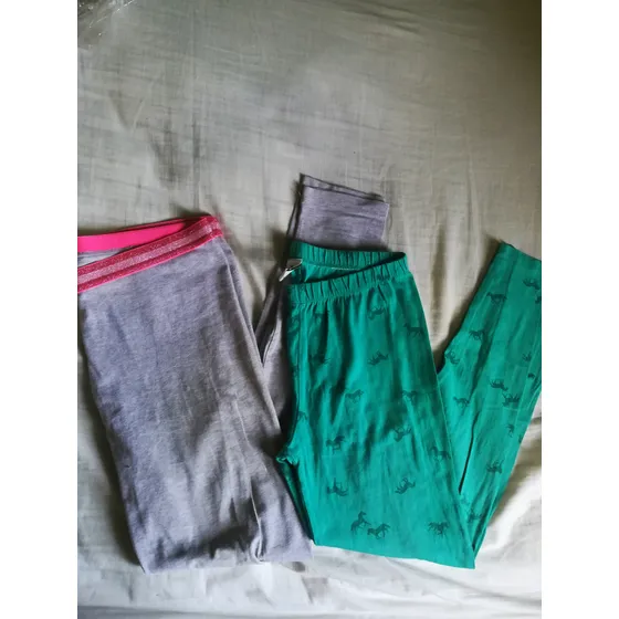 Combo De 2 Leggins Niña Talla 12/14
