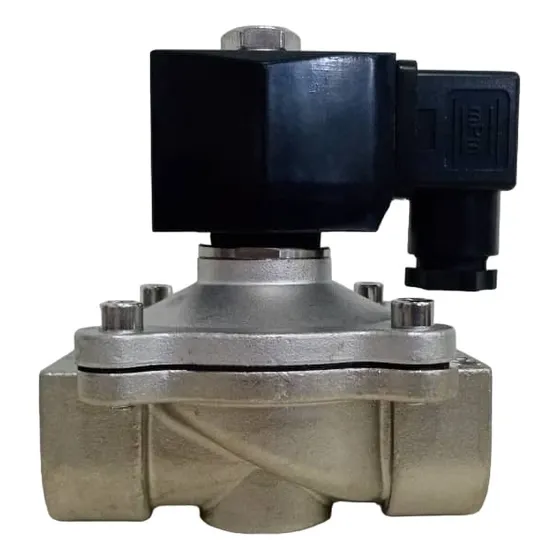 Válvula Solenoide 1 Pulgada - N Cerrada, 110 V, Acero Inox.