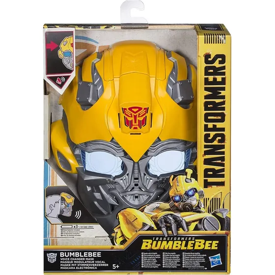 Mascara Electronica Transformer Bumblebee Distorsión De Voz
