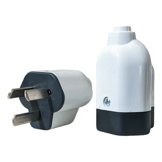 Fichas Macho + Hembra 10 Amp 220v Prolongacion 