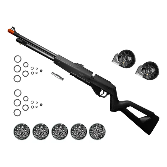 Carabina Airgun Pcp G850 5,5mm Qgk + 5 Chumbinhos