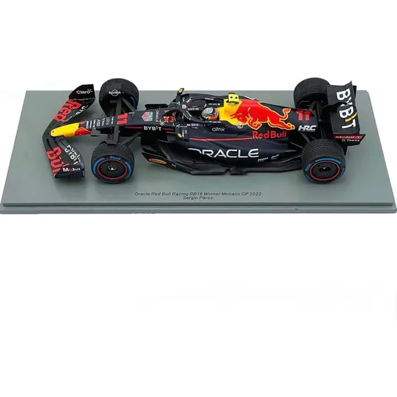 Red Bull Rb18 Sergio Pérez Victoria Mónaco 2022 1/18 Spark