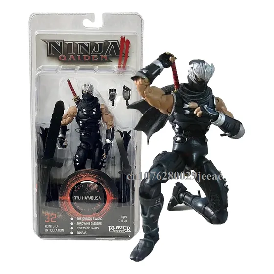 Brinquedo De Boneco De Ação Neca Ninja Gaiden Ryu Hayabusa D