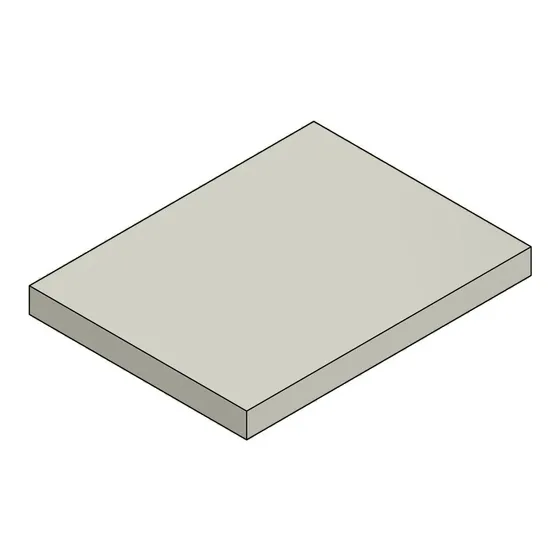 Acrílico Para Teste De Trinca De Cabeçote 210x275mm