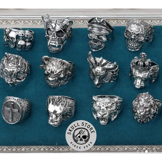 Anillos Variados En Acero