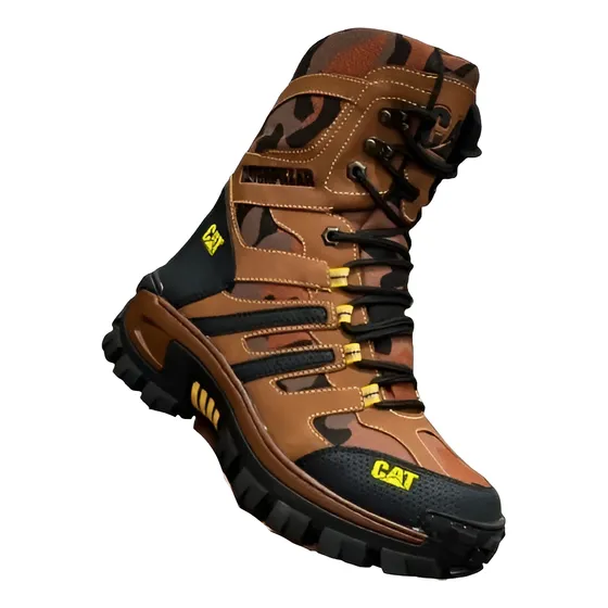 Bota Cano Alto Caterpillar De Caballero 