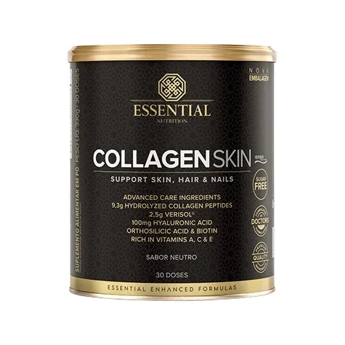 Collagen Skin Colágeno Verisol Pele Unha  300g Essential