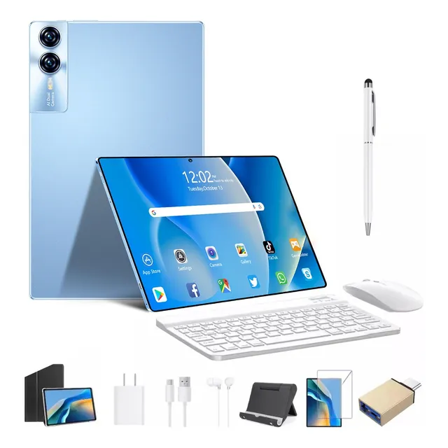 Tablet S12 Gpt Android 13 512gb +12gb Ram Con Teclado