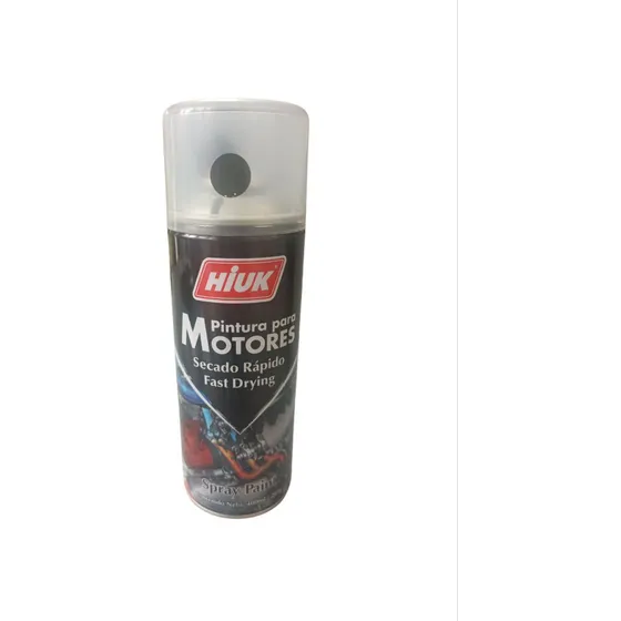 Pintura Motor Spray Hiuk Gris Ford  Alta Temperatura