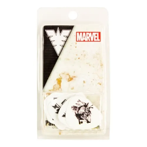 Palheta Personalizada Marvel Pacote 10 Unidades 0.46mm Phx Cor Branco com Desenho