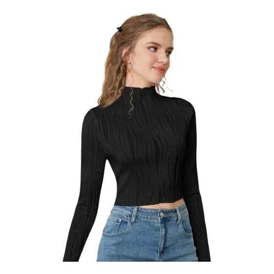 Shein Camisa Manga Larga 