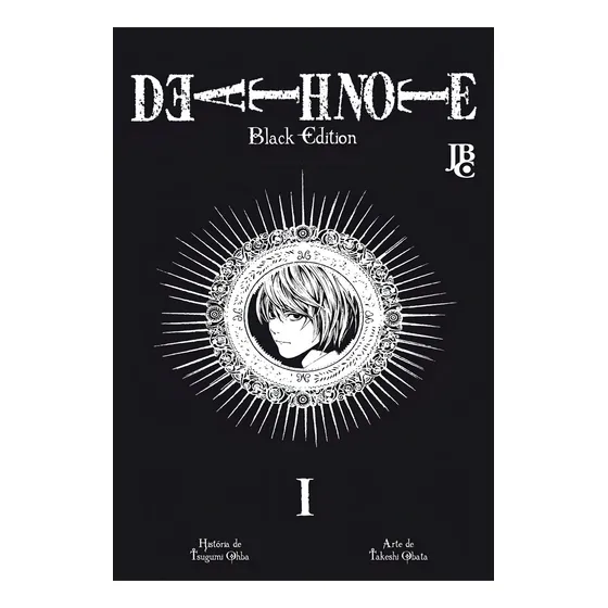 Death Note Black Edition Vol 1 de Ohba Tsugumi Editora Jbc Capa Mole em Português 2022