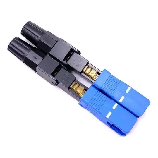 Conector Rapido Fibra Sc-upc Azul 5 Unds