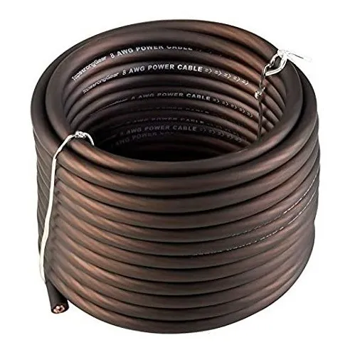Cable De Corriente Para Audio Automotriz Calibre 8 Flexible