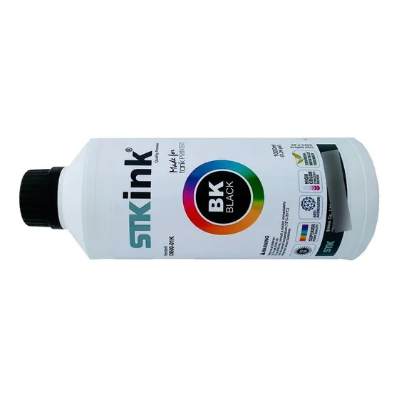 1 Litro Tinta Stk Compativel Com Impressora Epson T534 M2120 Tinta Super Black