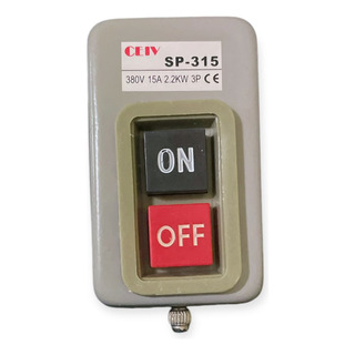 Interruptor Tipo Botonera 15amp, Arrancador En Caja Metálica Interruptor Tipo Botonera 15amp, Arrancador En Caja Metálica