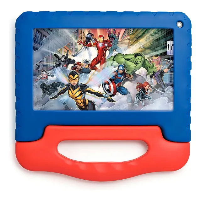 Tablet Kids M7 Marvel Avengers 7" 32GB color negro/azul 2GB de memoria RAM