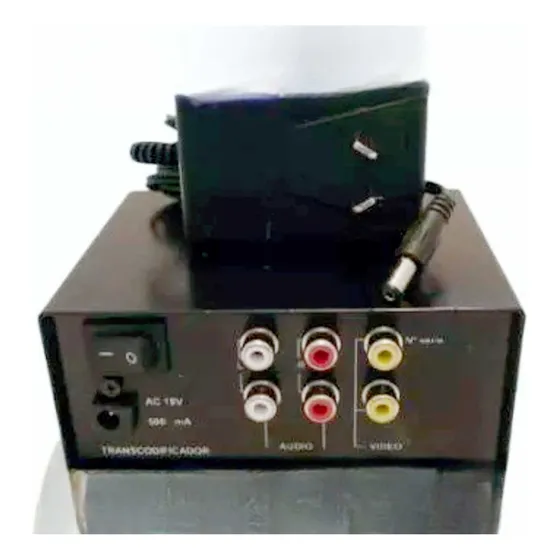 Transcodificador Transcoder De Norma Pal-b / Pal-n Audio St