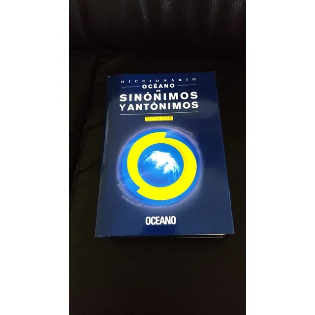 Diccionario De Sinónimos Y Antónimo Océano.ref.15 Nuevo