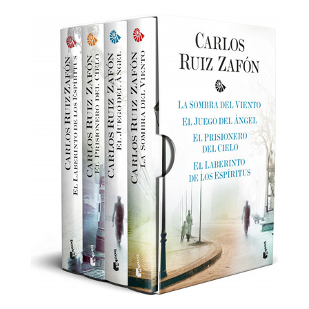 Estuche Sombra + Juego + Prisionero + Laberinto - Ruiz Zafón Estuche Sombra + Juego + Prisionero + Laberinto - Ruiz Zafón