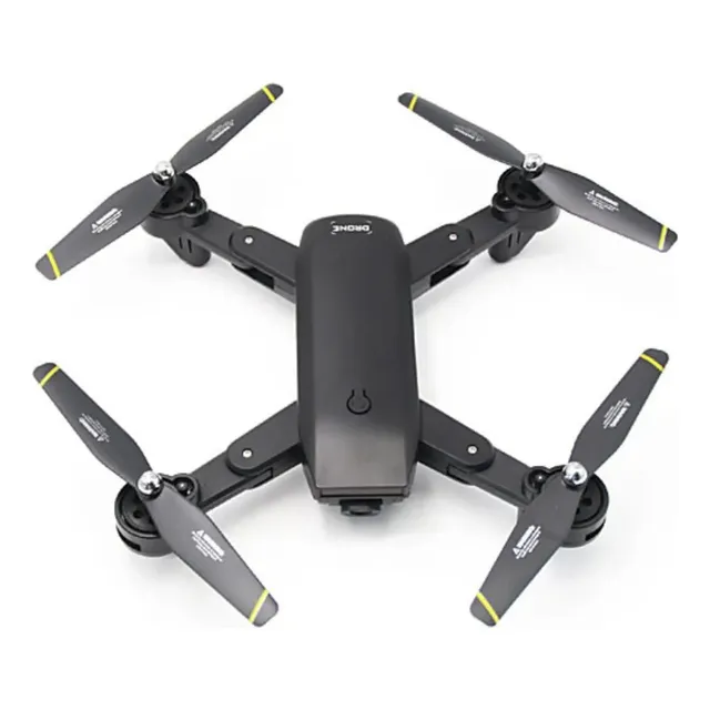 Drone Plegable Con Cámara Wifi 1080p Dual Batería Dm-107s