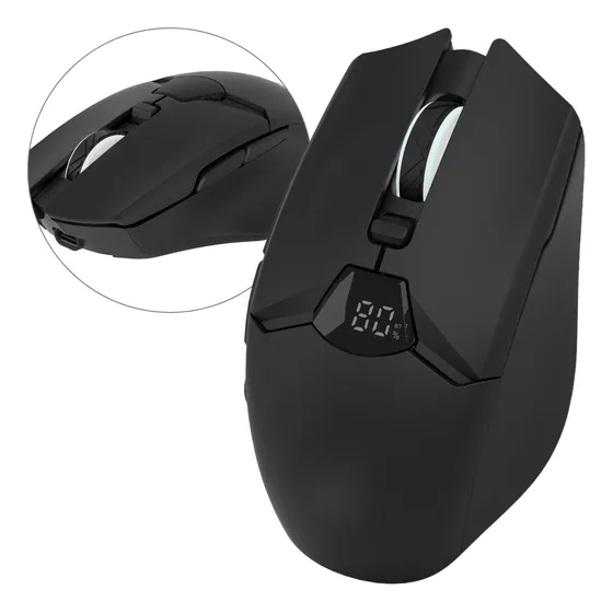Mouse Gamer Wireless S/ Fio Bluetooth Sem Delay Recarregável
