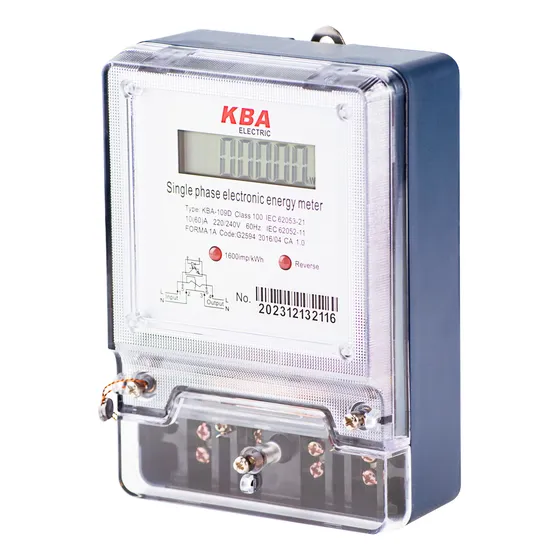 Medidor Electricidad Kba-109d Monofásico