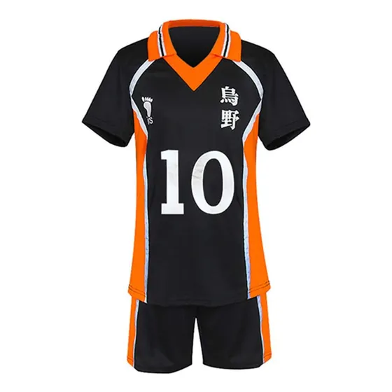 Uniforme Haikyuu - Calções De Fantasia Karasuno