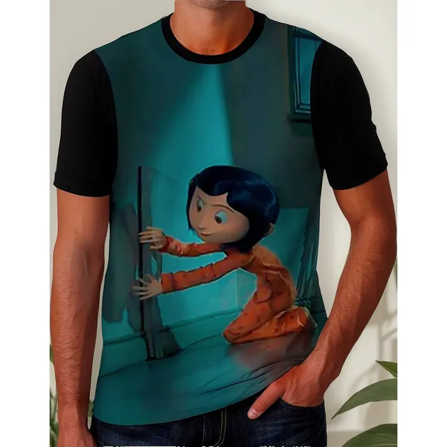 Camiseta Camisa Coraline E O Mundo Secreto Envio Rápido 21