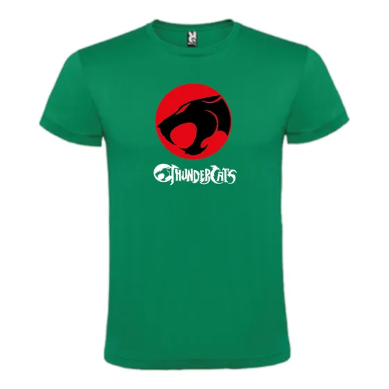 Polera Estampada The Thundercats, Felinos, Logo Romanosstore