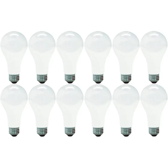 Bombilla Incandescente Ge Lumene Base Media Blanco Suave Th
