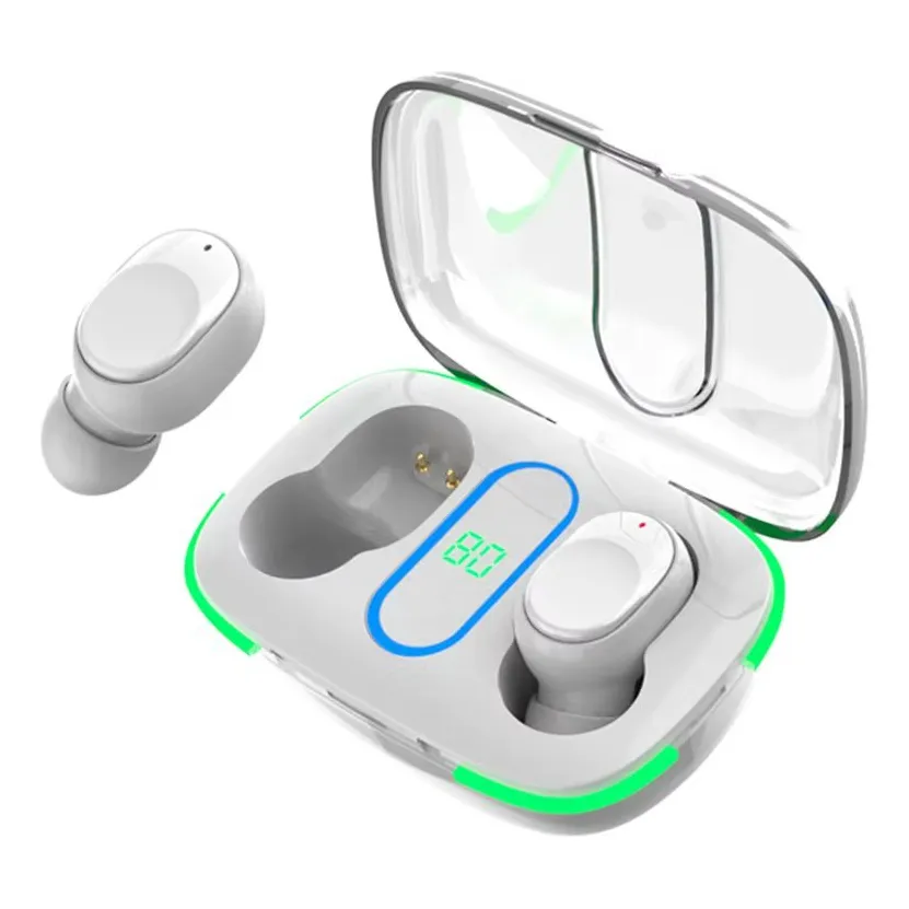 Audífonos In-ear Inalámbricos Y90 Buds Gamer Bt5.3 Blanco