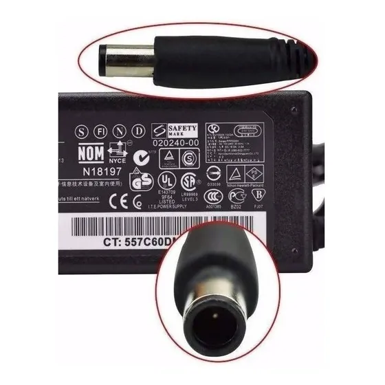 Cargador Para Laptops Hp De 65 Watts