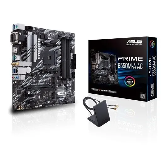 Tarjeta Madre Asus Prime B550m-a Ac Socket Am4