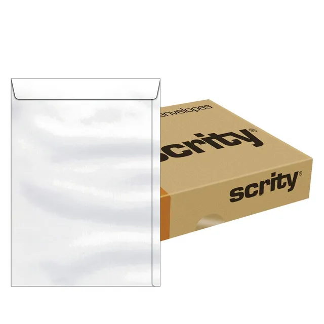 Envelope Branco 22 X 32 Cm Curriculum 100 Unidades