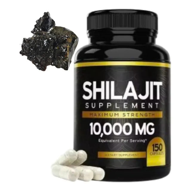 Shilajit Ácido Fúlvico Producción Energía 10000mg X 150 Cáps
