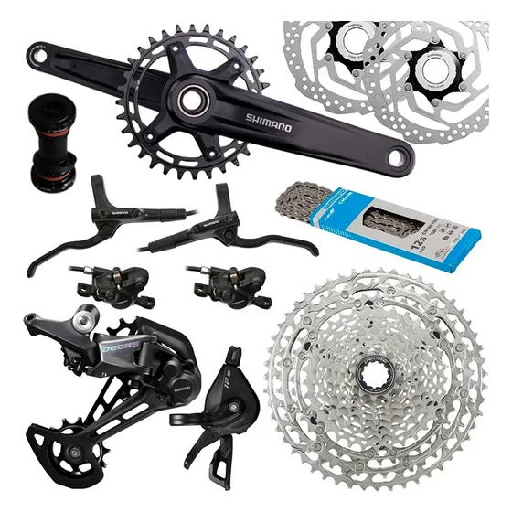 Grupo Shimano Deore 12v Ns M6100 Mtb