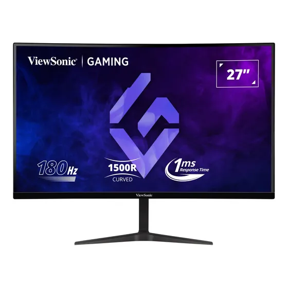 Monitor Gamer Curvo ViewSonic 27" 180Hz 220V Full HD