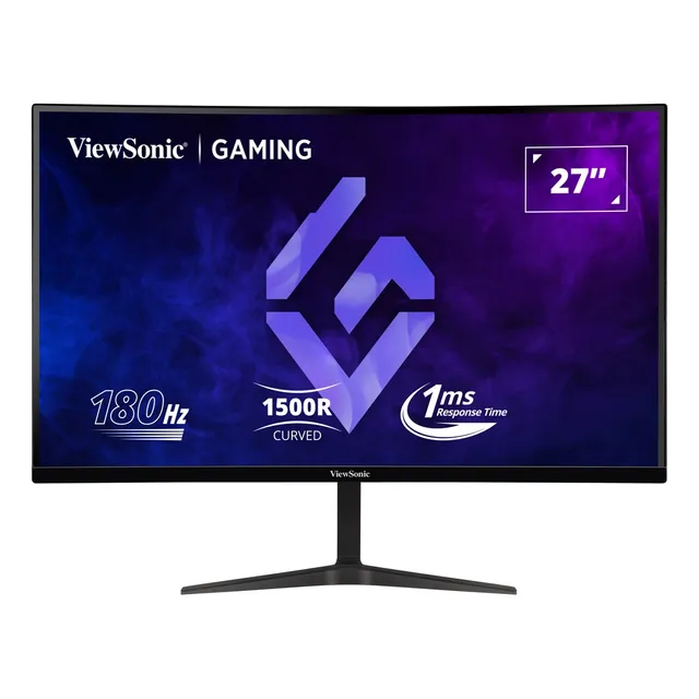 Monitor Gamer Curvo ViewSonic 27" 180Hz 220V Full HD