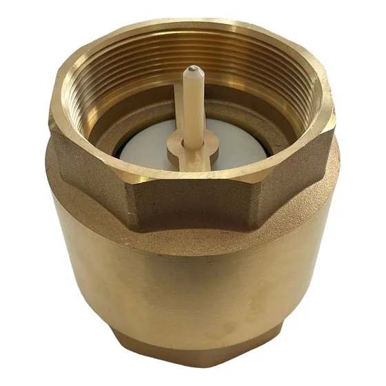 Valvula De Retención Bronce 3 Pulgadas Hembra Hh Valforte