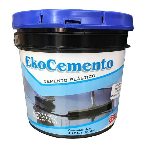 Cemento Plastico Ekocemento 1 Galon Cindu  Cod: 8505035