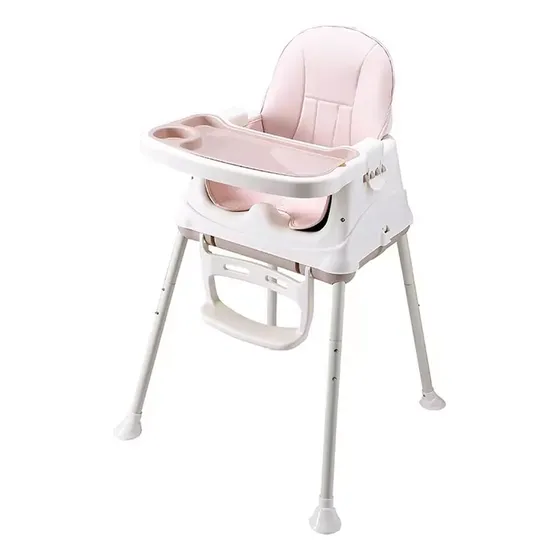 Silla De Bebe Isabella Rosada Ruedas/reposa Pies Úpale