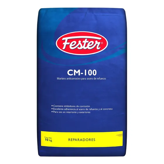 Mortero Anticorrosivo Fester Cm-100 Saco 10/kgs